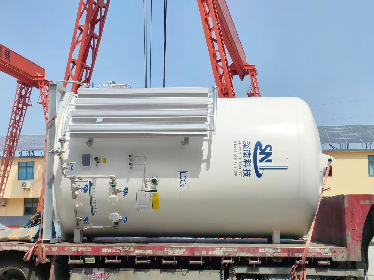 10m³ Quick-Cool Cryogenic Storage Tank
